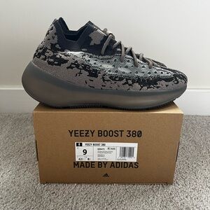 Adidas Yeezy Boost 380 in Black and Gray